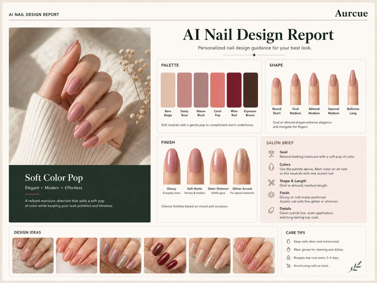 AI Nail Design Report preview