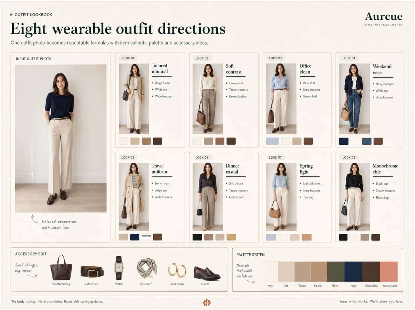 AI Outfit Lookbook preview