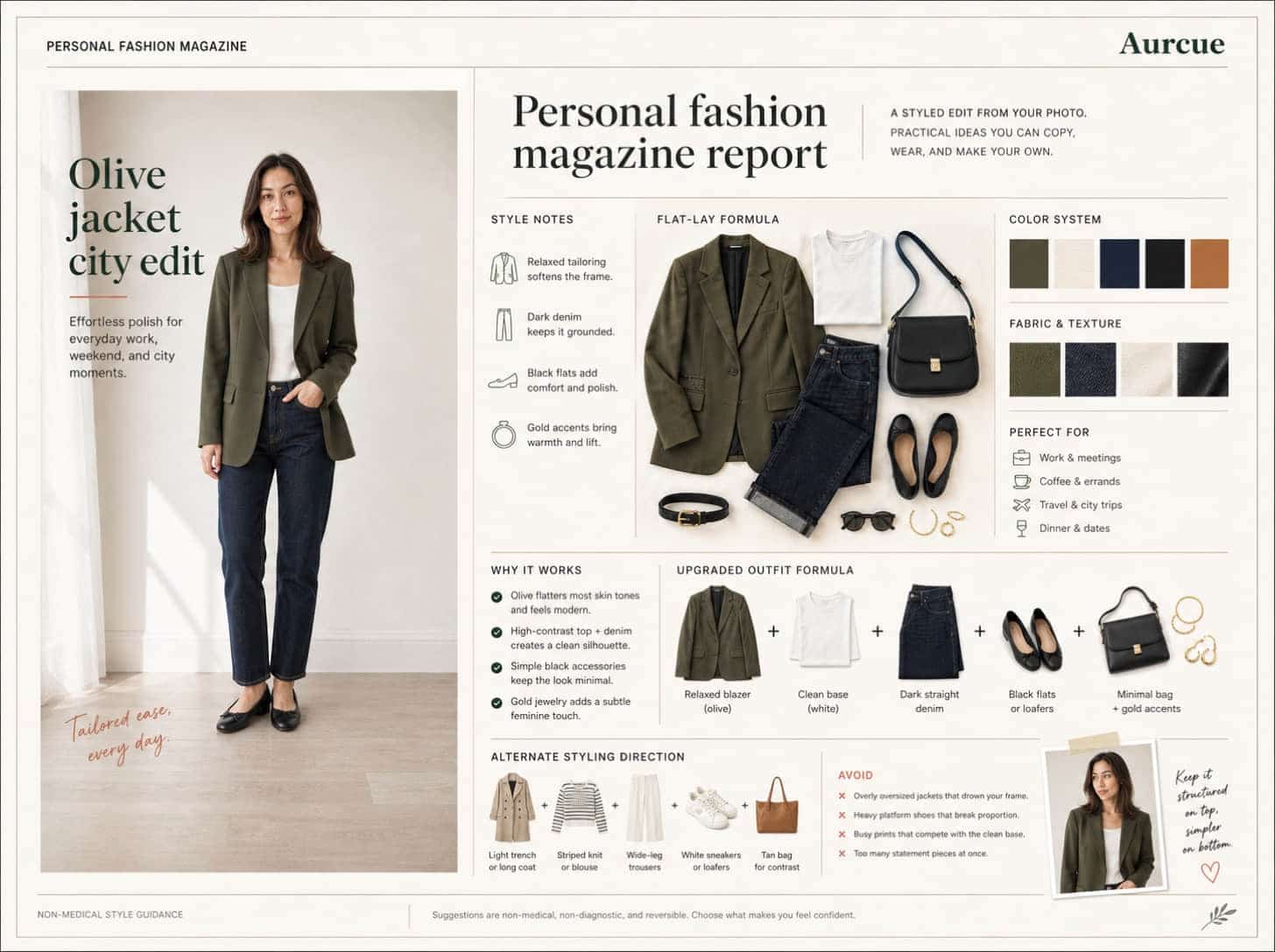 Personal Fashion Magazine Report preview