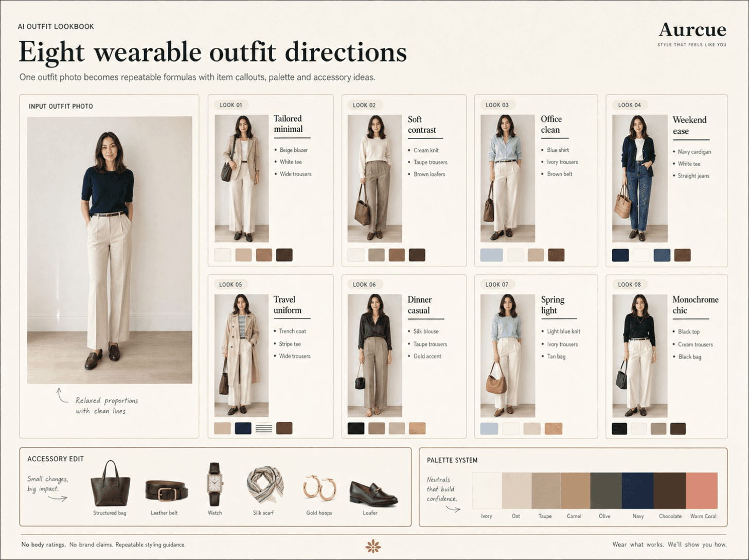 Lookbook outfit IA